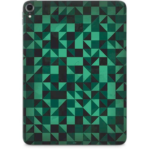 Black & Green Apple iPad Pro Skin