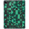 Black & Green iPad Pro 11in (2024) Clear Case