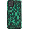 Black & Green iPhone Cases