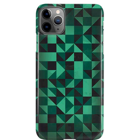 Black & Green iPhone Cases