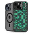 Black & Green iPhone 13 Kickstand Case