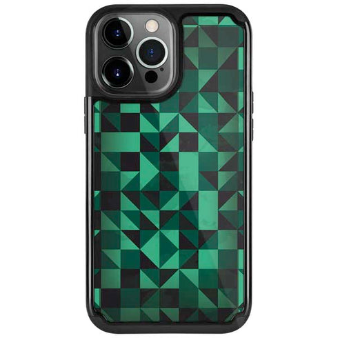 Black & Green iPhone Cases