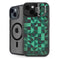 Black & Green iPhone 14 Kickstand Case