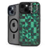 Black & Green iPhone 14 Kickstand Case