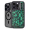 Black & Green iPhone 14 Pro Max Kickstand Case