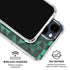Black & Green iPhone 15 Clear Case