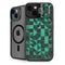 Black & Green iPhone 15 Kickstand Case