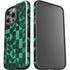 Black & Green iPhone 15 Pro Impact Case