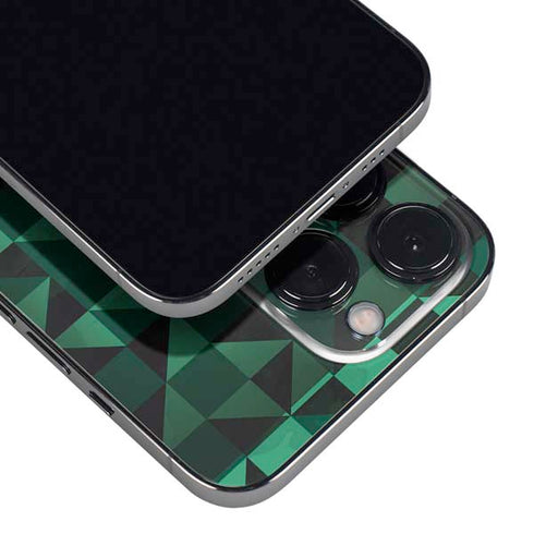 Black & Green iPhone 15 Pro Max Skin