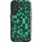 Black & Green iPhone 16 Impact Case
