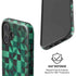 Black & Green iPhone 16 Magsafe Impact Case