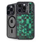 Black & Green iPhone 16 Pro Kickstand Case