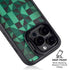 Black & Green iPhone 16 Pro Kickstand Case