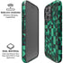 Black & Green iPhone 16 Pro Magsafe Impact Case