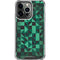 Black & Green iPhone 16 Pro Max Clear Case