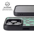 Black & Green iPhone 16 Pro Max Kickstand Case