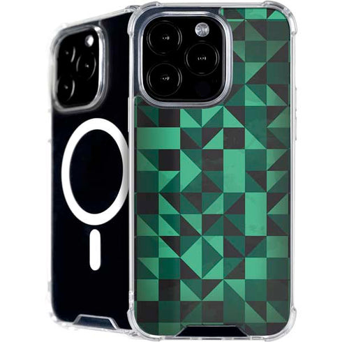 Black & Green iPhone 16 Pro Max MagSafe Case