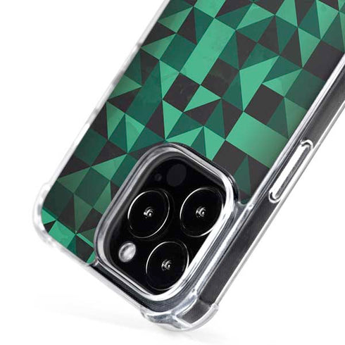 Black & Green iPhone 16 Pro Max MagSafe Case