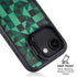 Black & Green iPhone 16e Kickstand Case