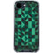 Black & Green iPhone 16e Clear Case