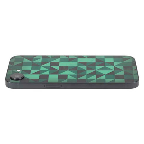 Black & Green iPhone 16e Skin