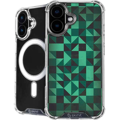 Black & Green iPhone 17 MagSafe Case