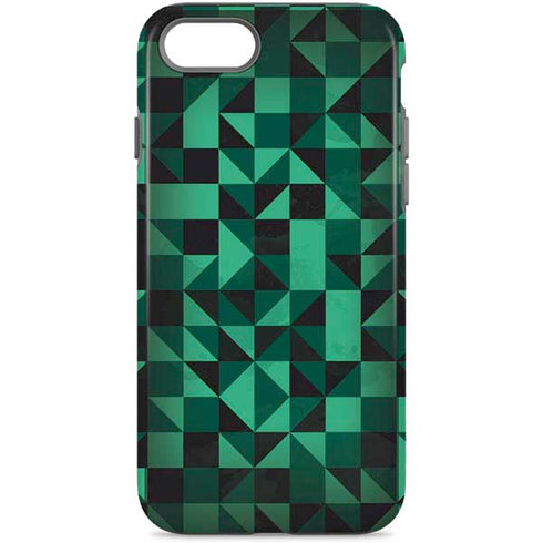 Black & Green iPhone Cases