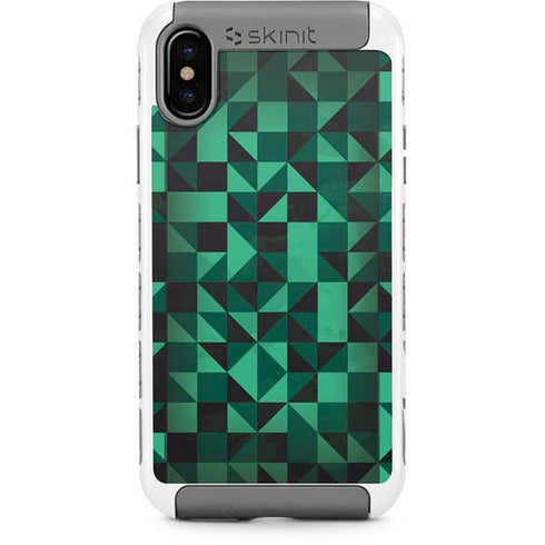 Black & Green iPhone Cases