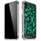 Black & Green iPhone X/XS Clear Case