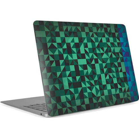 Black & Green Apple MacBook Air Skin
