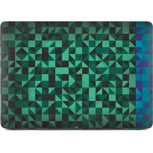 Black & Green Apple MacBook Air Skin