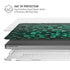 Black & Green MacBook Pro 14in (2021-24) Case plus Skin