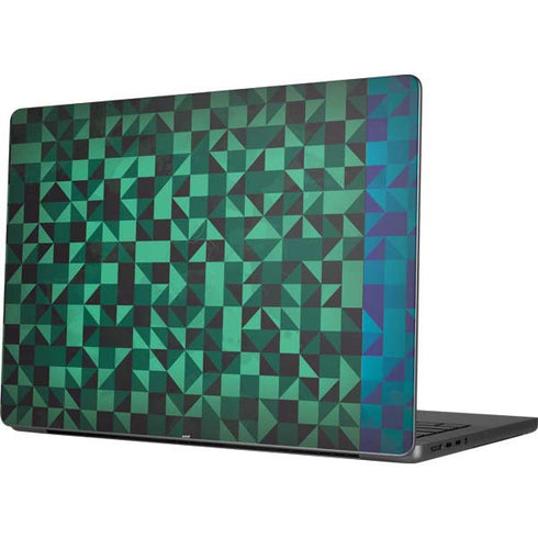 Black & Green Apple MacBook Pro 14-inch Skin