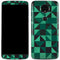 Black & Green Moto E5 Plus Skin