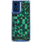 Black & Green Moto G 5G (2024) Clear Case
