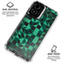 Black & Green Moto G Power 5G (2024) Clear Case