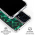Black & Green Moto G Power 5G (2024) Clear Case