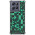 Black & Green Moto G Power 5G (2025) Clear Case