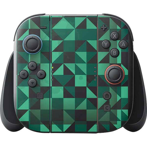 Black & Green Nintendo Switch 2 (2025) with Joy-Con Skin