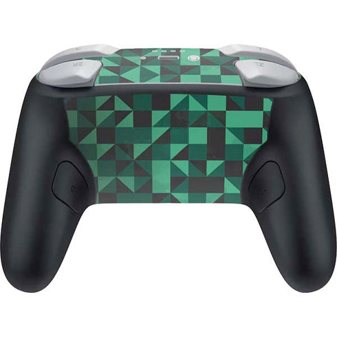 Black & Green Nintendo Switch 2 (2025) Pro Controller Skin