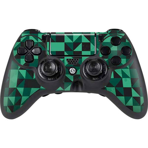 Black & Green PlayStation PS4 Skins