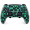 Black & Green PS5 DualSense Edge Pro Controller Skin