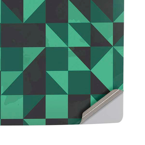 Black & Green PS5 Pro Disk Console Skin