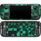 Black & Green Steam Deck Handheld Gaming Computer OLED Skin