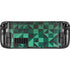 Black & Green Steam Deck Handheld Gaming Computer Skin