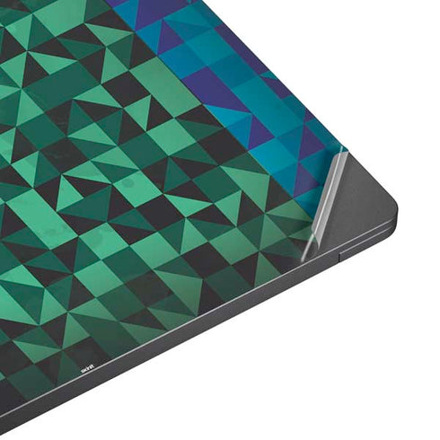 Black & Green Surface Laptop 7 15in Skin