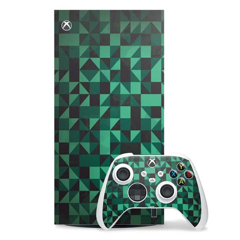 Black & Green Xbox Series X Skins