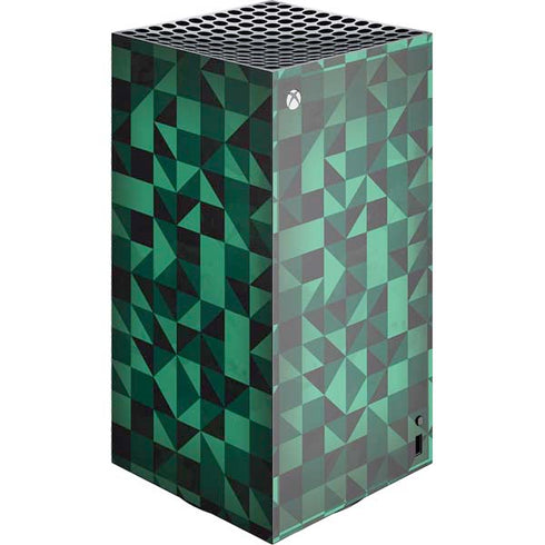Black & Green XBox Series X Digital Edition Console Skin