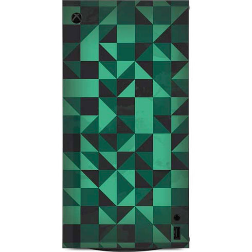 Black & Green XBox Series X Digital Edition Console Skin