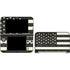 Black & White USA Flag Nintendo Skins